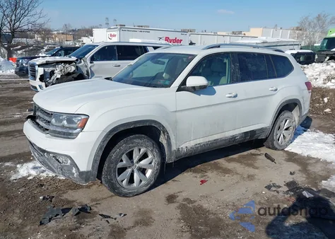 2018 Volkswagen Atlas 3.6L V6 Se/3.6L V6 Se W/Technology из США, поврежденный, VIN 1V2LR2CA8JC550449